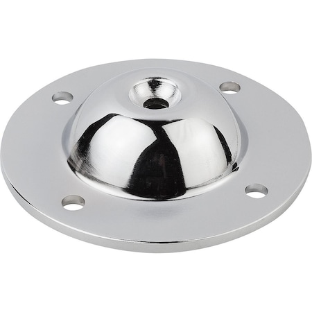 Kipp Plate For Levelling Feet, Form:B Steel, D=125 K0672.21251